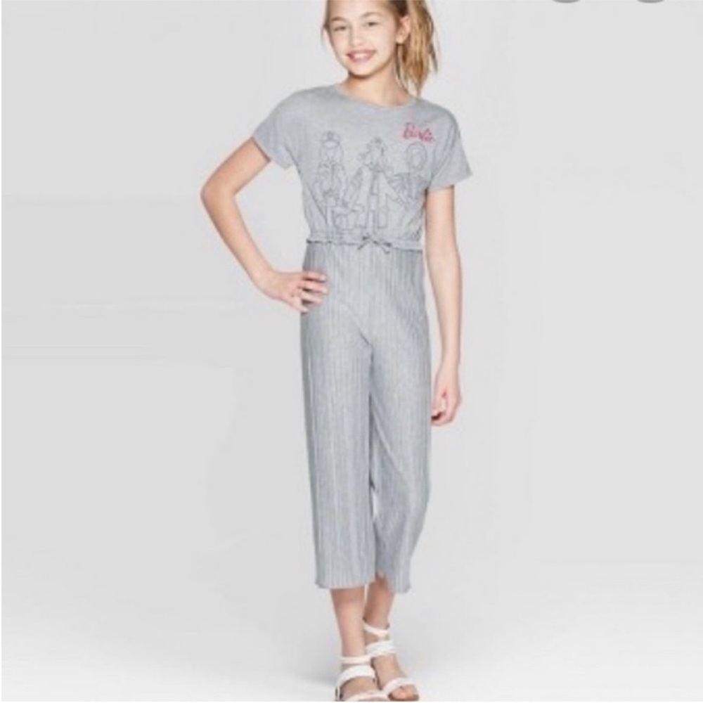 Barbie cropped jumpsuit NWT